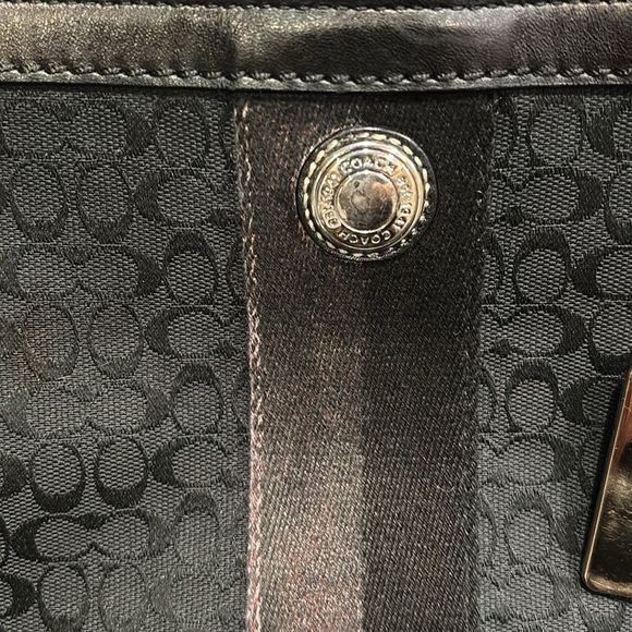 Vintage Coach Black purse - Picture 3 of 14